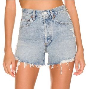 Agolde Dee vintage high rise short